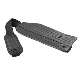 Low Profile Italian Leather 10" Fanny Pack